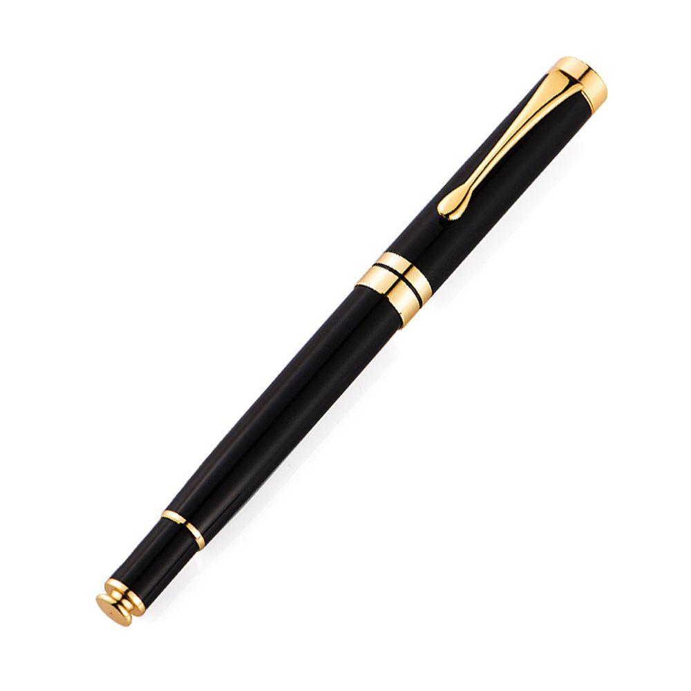 Writing Supplies Business Black Ink Roller Ballpoint Pen Roller Ball Pen Metal Pen Signature Pen