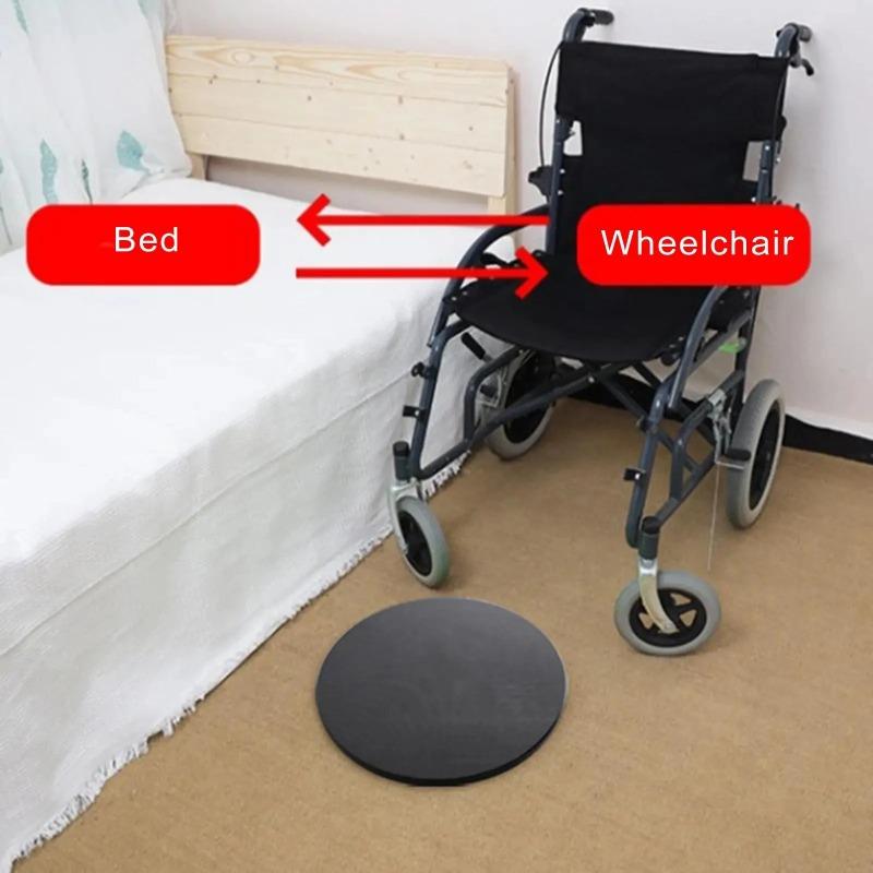 Paciento perkėlimo lenta Perkėlimo pasukama plokštė Keisti kryptį Mobilumo stovėjimo prietaisas 40 cm skersmens Senjorų, pagyvenusių žmonių judinimui