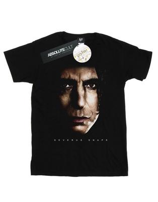 Womens/Ladies Severus Snape Portrait Cotton Boyfriend T-Shirt