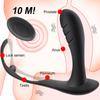 Wireless Remote Control Anal Vibrator Male Prostate Massage Butt Plug Stimulate Silicone Delay Ejaculation Ring Sex Toys for Man