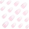 Press On Nails Ombre Glue On Nails Acrylic False Nails Kit Reusable Uv Finish Full Cover Stick On Nail for Women Gifts