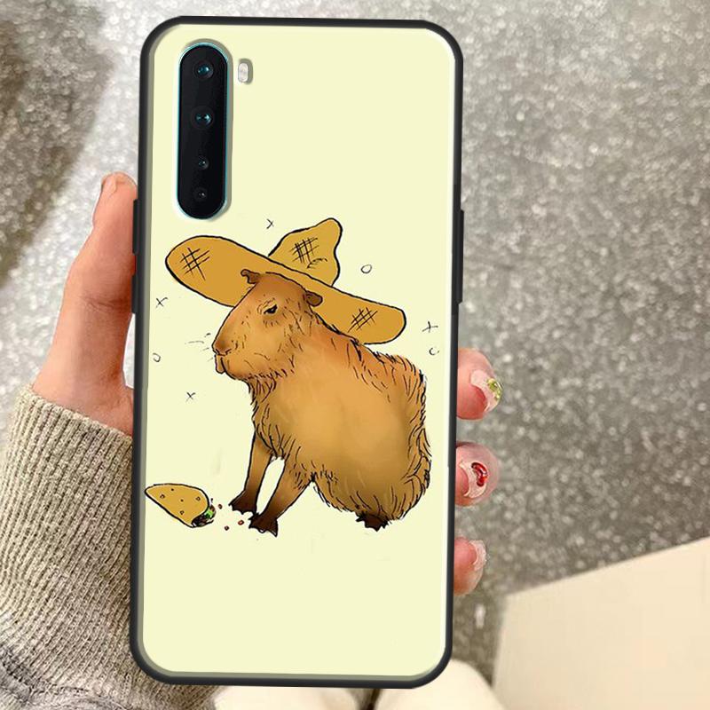 

Cute Capybara Case For OnePlus 15 15R 13 13R 13T 12 12R 11 10 10R 10T 8T Nord CE 5 4 2 3 Lite N20 N30 Coque OnePlus 13R