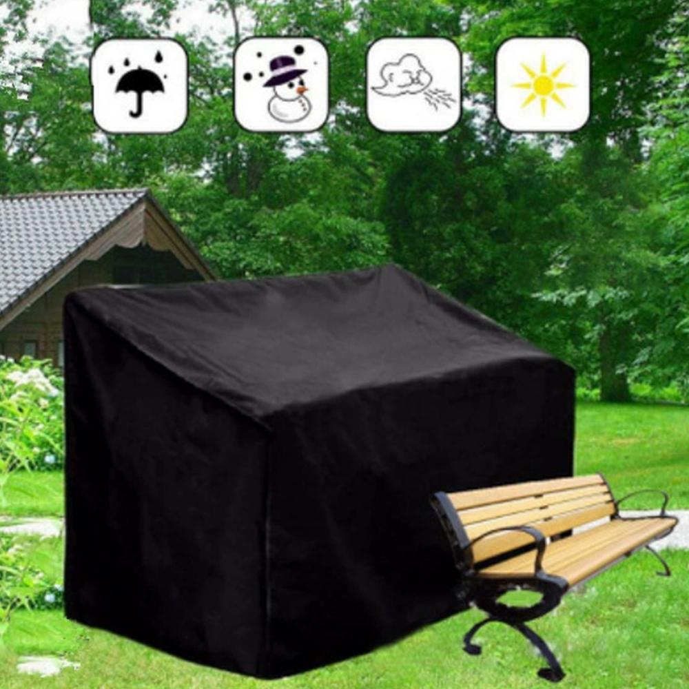 Outdoor Garden Bench Cover Waterproof Chair Cover Furniture Sofa Chair Table Rain Snow Dust Proof Protector Cover