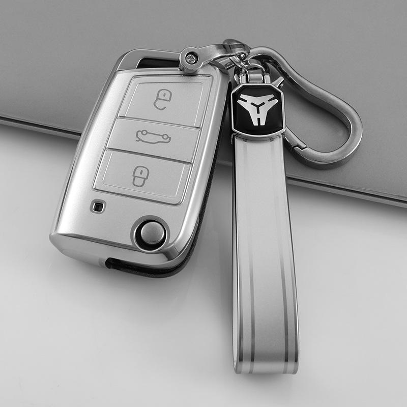 Pouzdro na klíč Volkswagen pro Tiguan, Santana, Sagitar, Lavida, Bora, Polo, Golf, Magotan, Passat