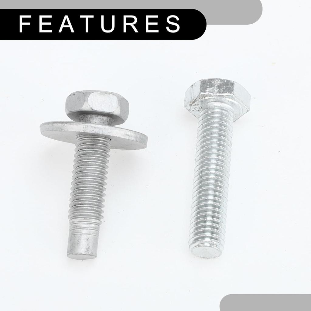 Trittbrett Befestigungssatz Nr. 68044460AA/82212003 - Auto Schrauben - für Dodge für Ram 1500 2009-2012 Metall Silber Ton - 1 Satz