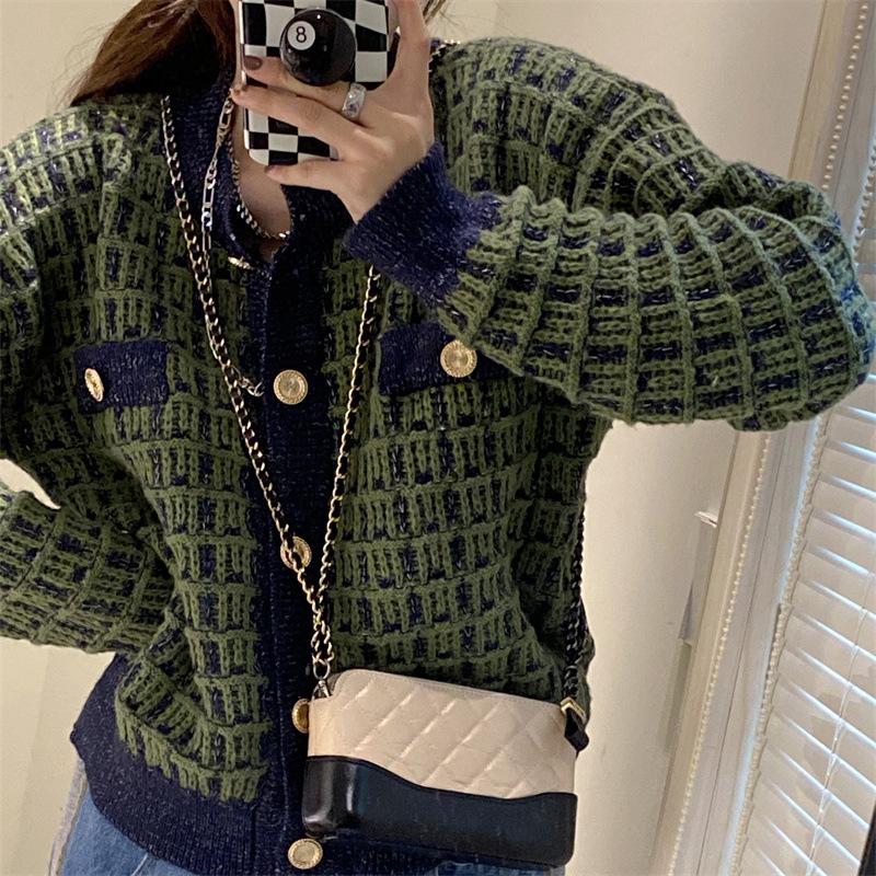 

Весенне-осенние женские свитера, вязаный свободный повседневный свитер, осенняя плотная женская одежда, кардиганы, студенческие свитера, женское пальто One Size