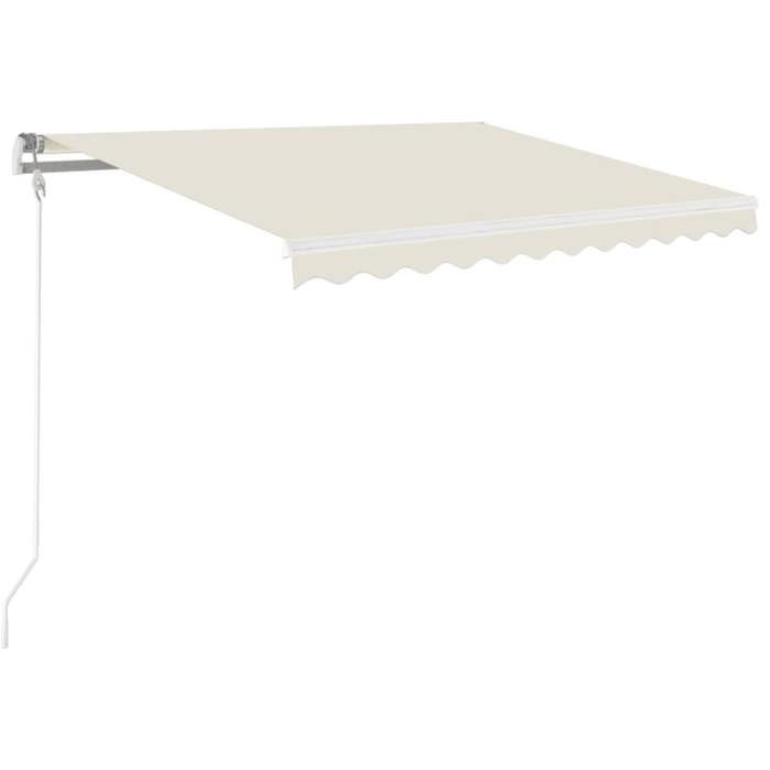 Exclusive House - Automatic Retractable Awning 350x250 Cm Cream