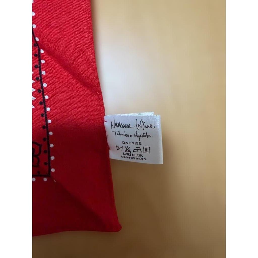 Used NUMBER (N)INE Paisley Bandana Miyashita Period