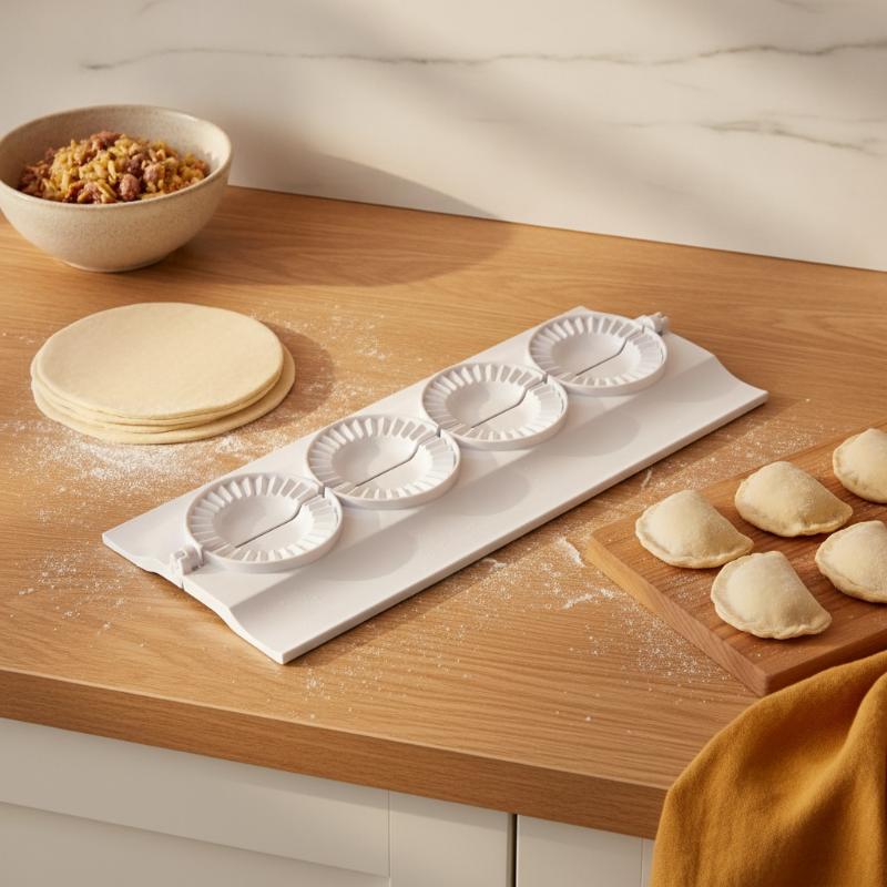 Forma do pierogów Plastikowa skórka do ciasta Praska do empanadas Forma do dociskania pierogów DIY Narzędzia kuchenne do gotowania mięsa