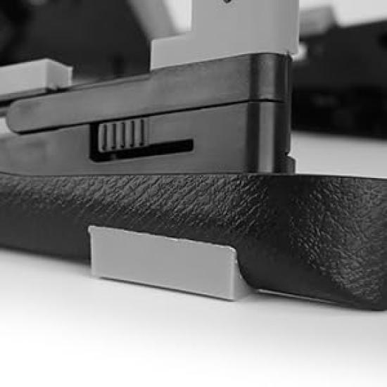 Aroma Folding Ukulele Stand for Small Classic Adjustable Holder for and Violins Instruments, A-Frame Construction, Height, Non-Slip Base, Ukuleles,