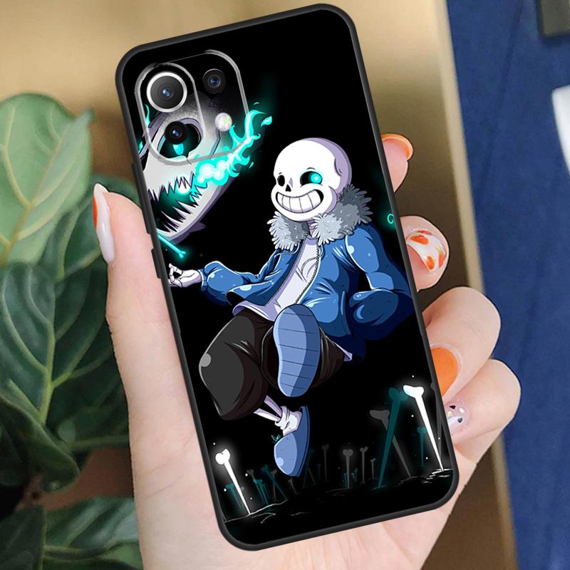 Undertale Sans Case For Xiaomi 13 14 11T 12T 13T Pro 12 Lite 12X POCO X3 X5 Pro F3 F4 X4 M5s C65 F5 Cover