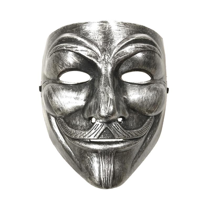 V For Vendetta Mask Halloween Masquerade Scary Party Supplies Accesoriu Cosplay