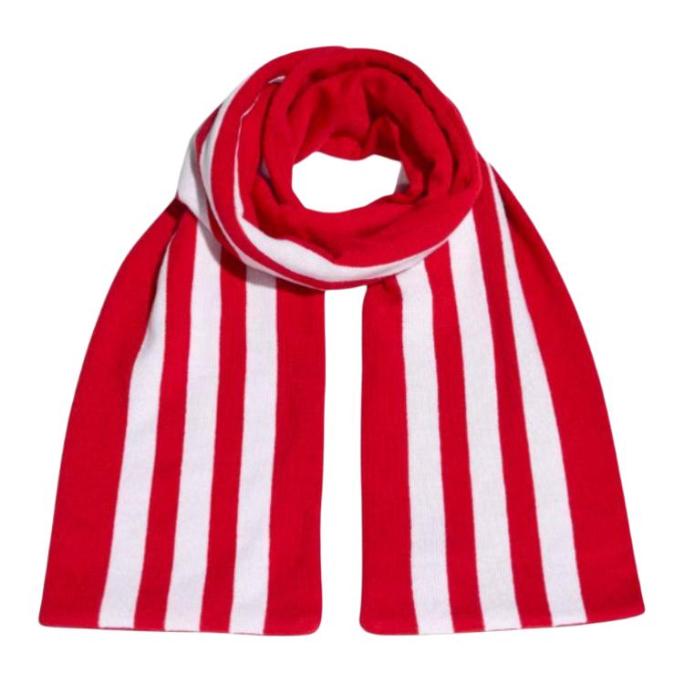 Adidas Acrylic Knit Scarves Unisex Light Scarlet KS8245