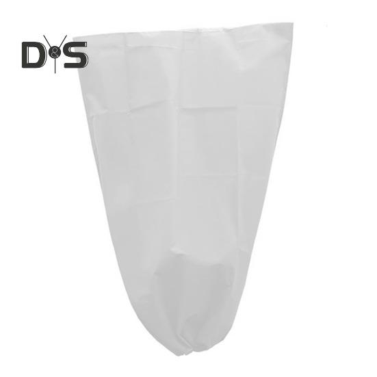 Funda protectora para plantas de exterior, reutilizable, resistente al frío, con cordón, para plantas, árboles y arbustos