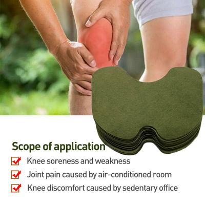 10pcs Wormwood Knee Plaster Pain Relief Patches Chinese Herbal Medical Plaster Muscle Joint Stickers