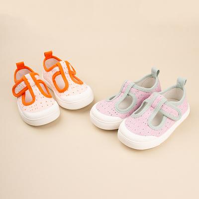 Flache Canvas-Schuhe für Jungen und Mädchen mit weichen Sohlen