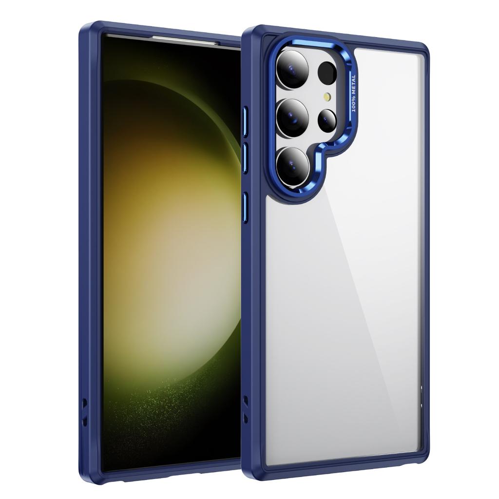 New Transparent Mobile Phone Case for SamsungS25 UItra 2-in-1 Non-yellowing Thickened Tpu Transparent Case