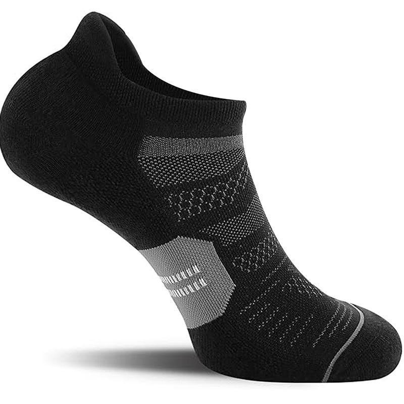 6 par Męskie Skarpety Stopki Sportowe Atletyczne Skarpety do Biegania Kompresyjne Skarpety Stopki do Biegania Niskie dla Mężczyzn