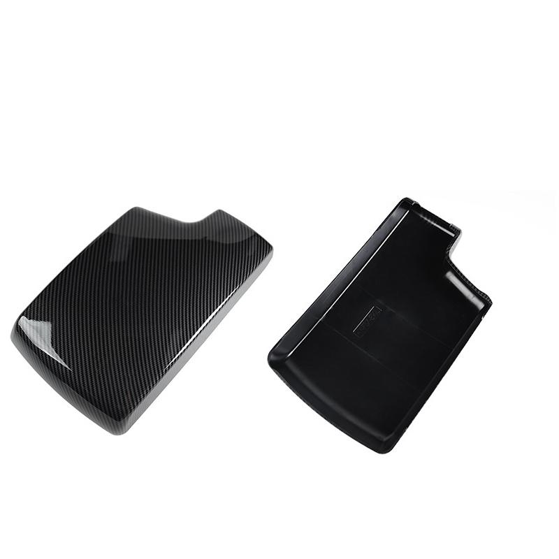 For BMW 3 Series E90 Carbon Fiber Pattern Film Armrest Box Cover Panel Interior Modification Of The Older 3 Series 2005-2012