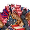 Patriotic Wreath Handmade 4TH of July for Festival Window Home Decor