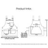 New Double-Sided Kitchen Apron Waterproof Adjustable Waist Apron Pure Color Multi-scene Workwear Apron Household Kitchen
