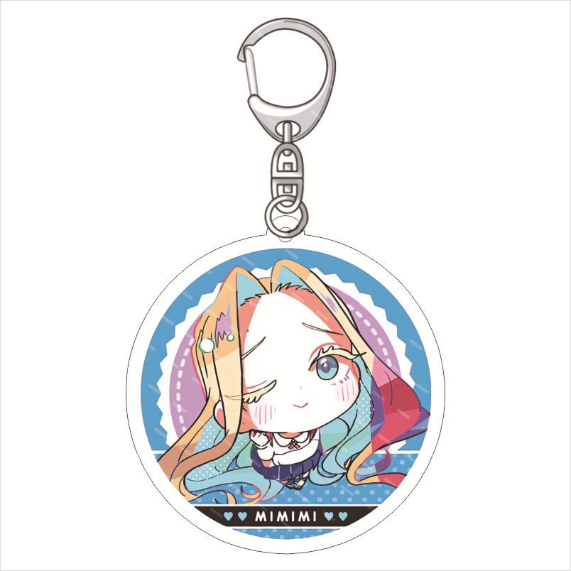 Aizumi Koinotaro & Hanazono Hikariko Schlüsselanhänger - 100 Mädchen Lieblings Acryl-Anhänger