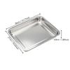 Kitchen Stainless Steel Thicken Food Storage Tray Rectangle Sausage Fruits Dish Hotel Metal Dinnerware Baking Pastry Pans Plate