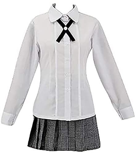 Formemory Kakegurui Cosplay Jabami Yumeko Cosplay Costume, 6-Piece Set, High-Quality Costume for Women, High School and Junior High School Students (X