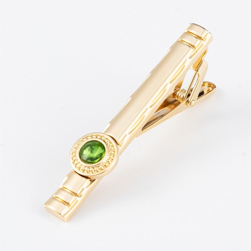 

Flat Head Three Color Diamond Accessory Copper Tie Clip Men s