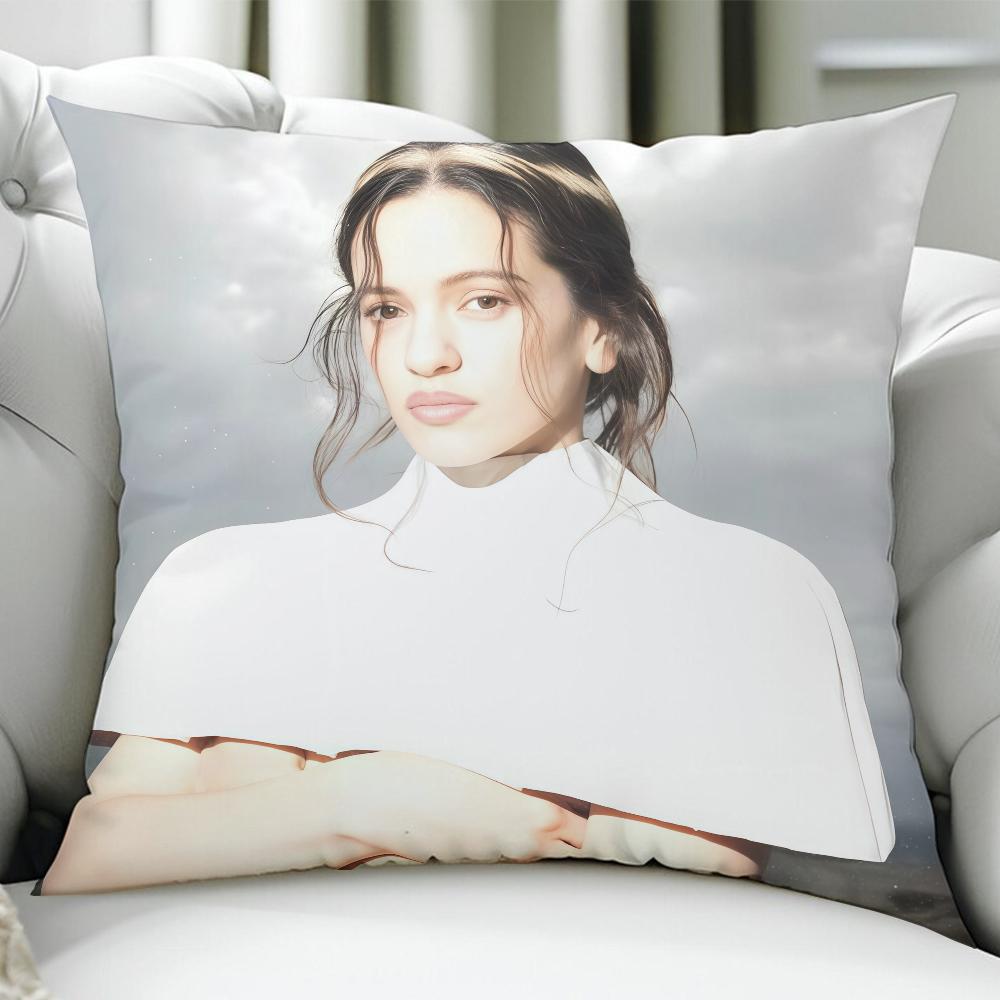 Singer R-Rosalia L-Lux cushion cover Birthday Anniversary Gifts Double Sided Printed Zipper Cushion Cover Soft Skin Bedding