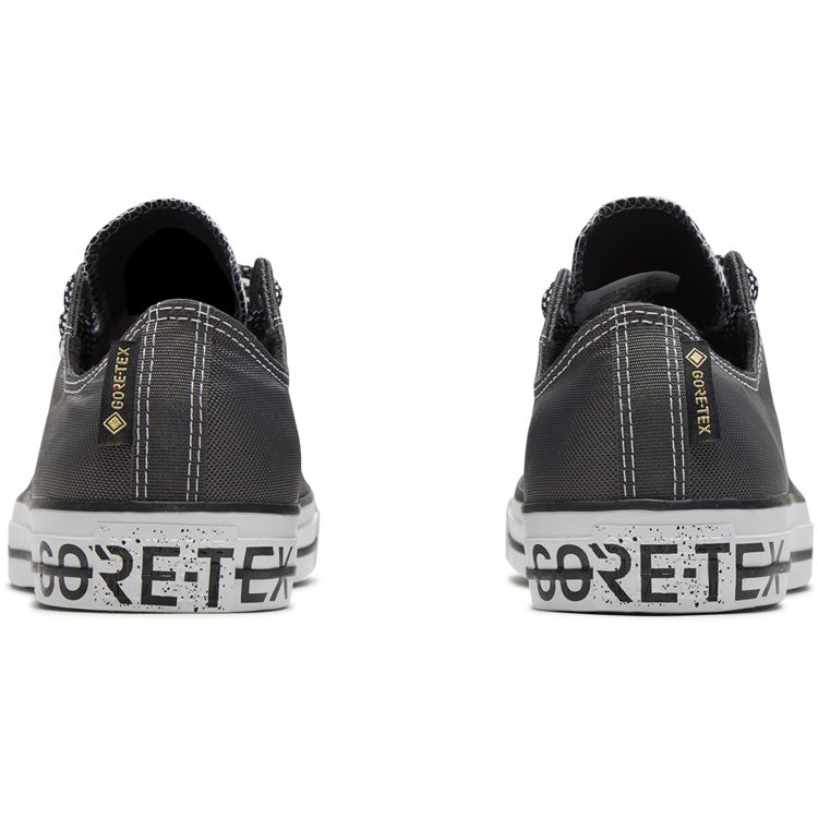 Converse Chuck Taylor All Star Bequeme Vielseitige Canvas-Schuhe Unisex Sneaker Anthrazit-Schwarz 165943C