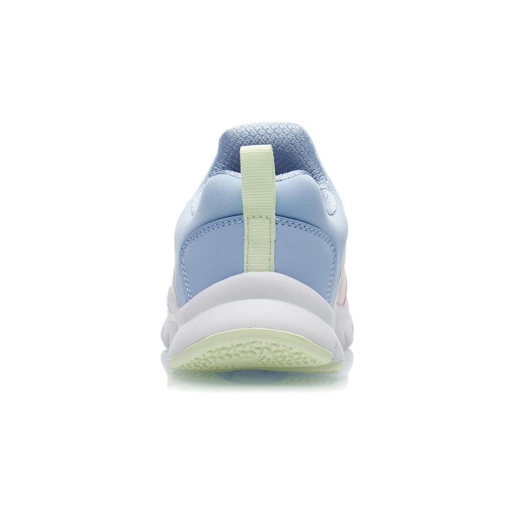 Li-Ning Cloud Shock Absorption Rebound Lightweight Non-Slip Casual Shoes Kids Shoes Pink Blue YKNR156-6