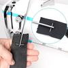 Wide Elastic Waistband Threading Tool with Clip