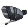 Bicycle Saddle Bag with Fastener Tape Large Capacity Waterproof Reflective Design Portable Compact Size MTB Road Bicycle Bag