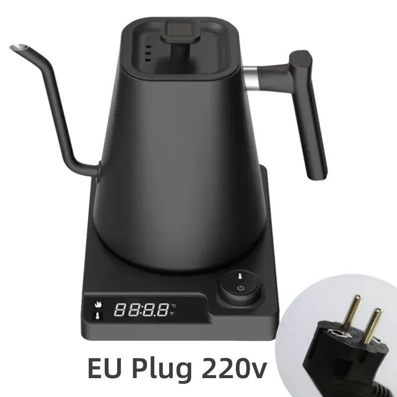

Интеллектуальный терморегулируемый ручной кофейник из нержавеющей стали с тонким горлышком, электрический нагревательный чайник с изоляцией воды