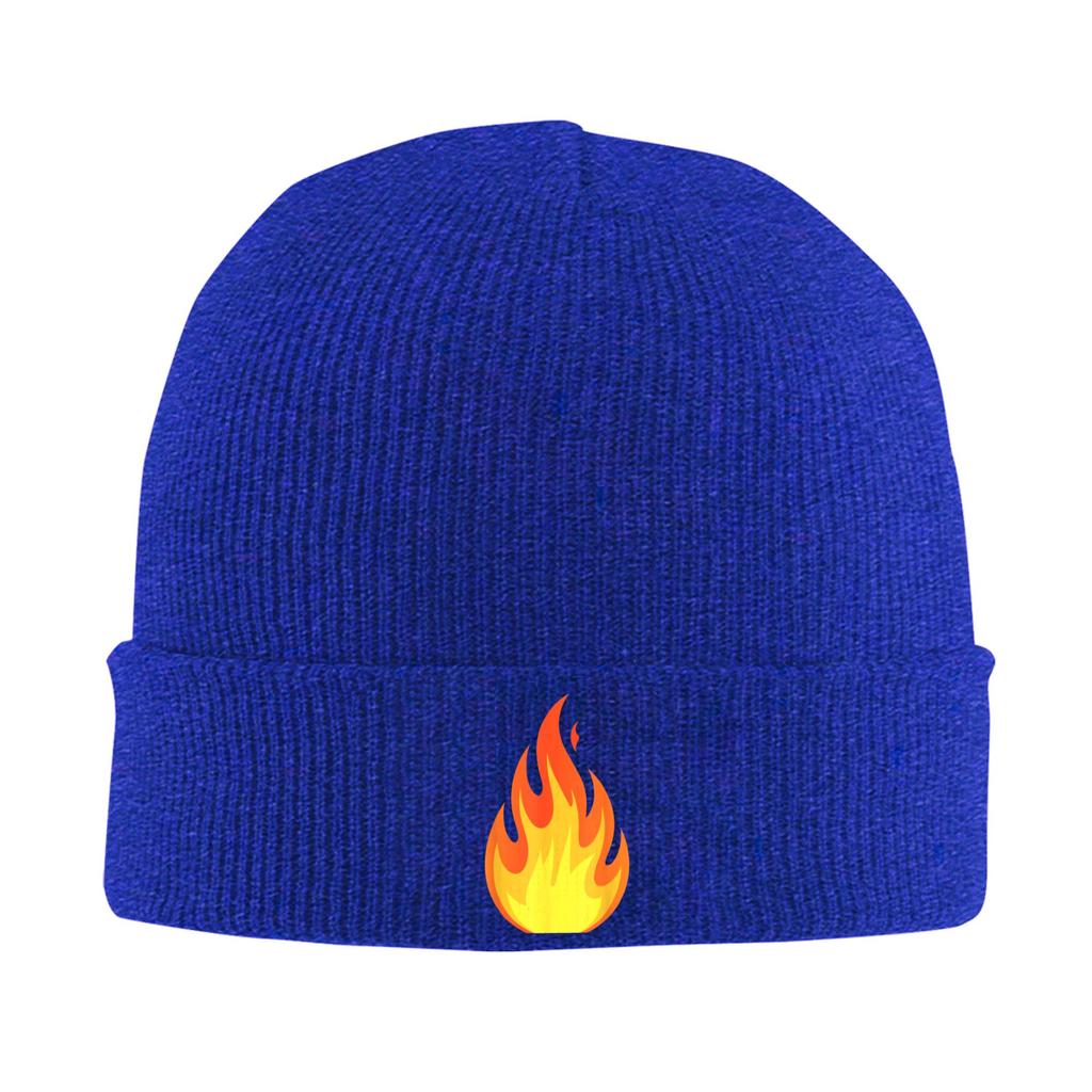 Feuerflamme Shirt Erwachsene Kinder Männer Frauen Feuerflamme Kostüm Mützen Strickmütze Unisex Street Warme Mützen Winter Mütze Hüte