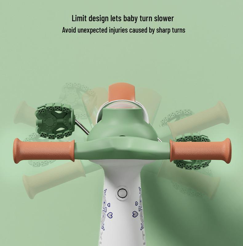 Kid's Music-Enabled Tricycle and Glider Stroller