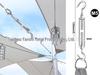 304 Stainless Steel Sunshade Sail Accessories: Diamond Buckle Tensioner