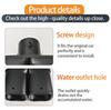 Compatible Car Tailpipe for 2011-2013 Reiz, Jetta, Swift, Odyssey with 5.2-5.8CM Diameter