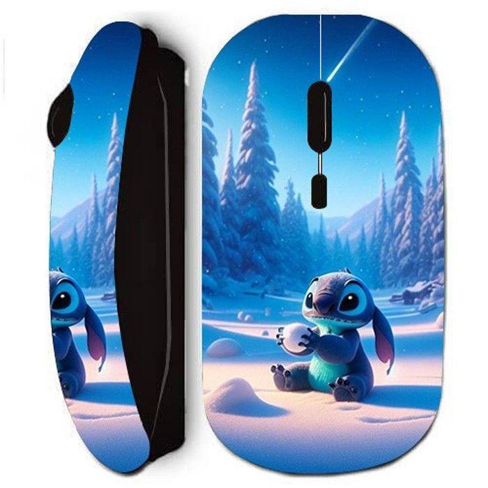 Kabellose Maus - Maniacase - Schwarz - Niedliches Design - Ergonomisch - Optisch