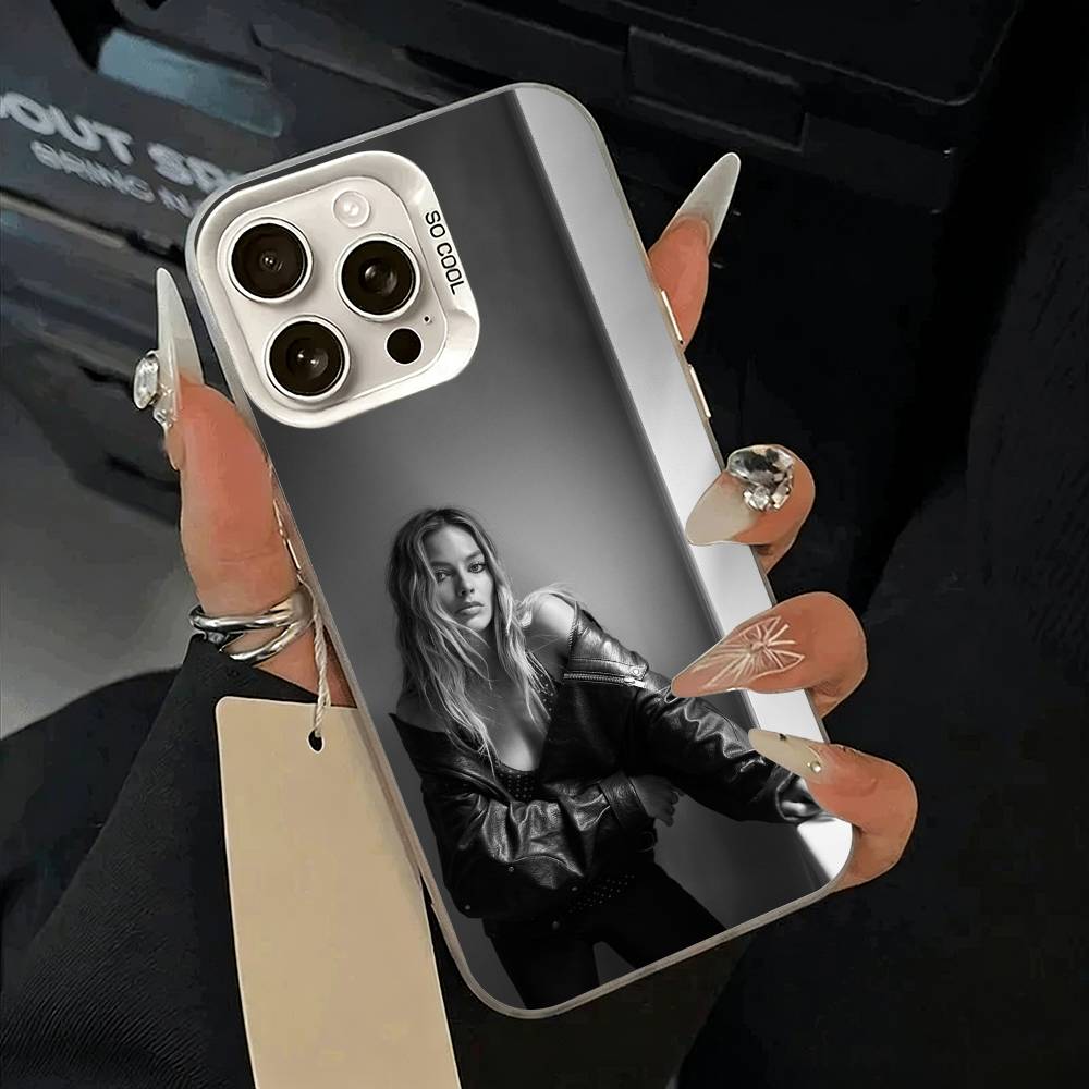

Addison- Rae Phone Case For iPhone 11 12 13 14 15 16Pro Max Plus white Sliver Phone Cover iPhone16Pro