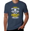 Forklift Operator Death Smiles At All Of Us Forklift Driver T-Shirt kawaii clothes anime clothes plus size tops t shirts for men