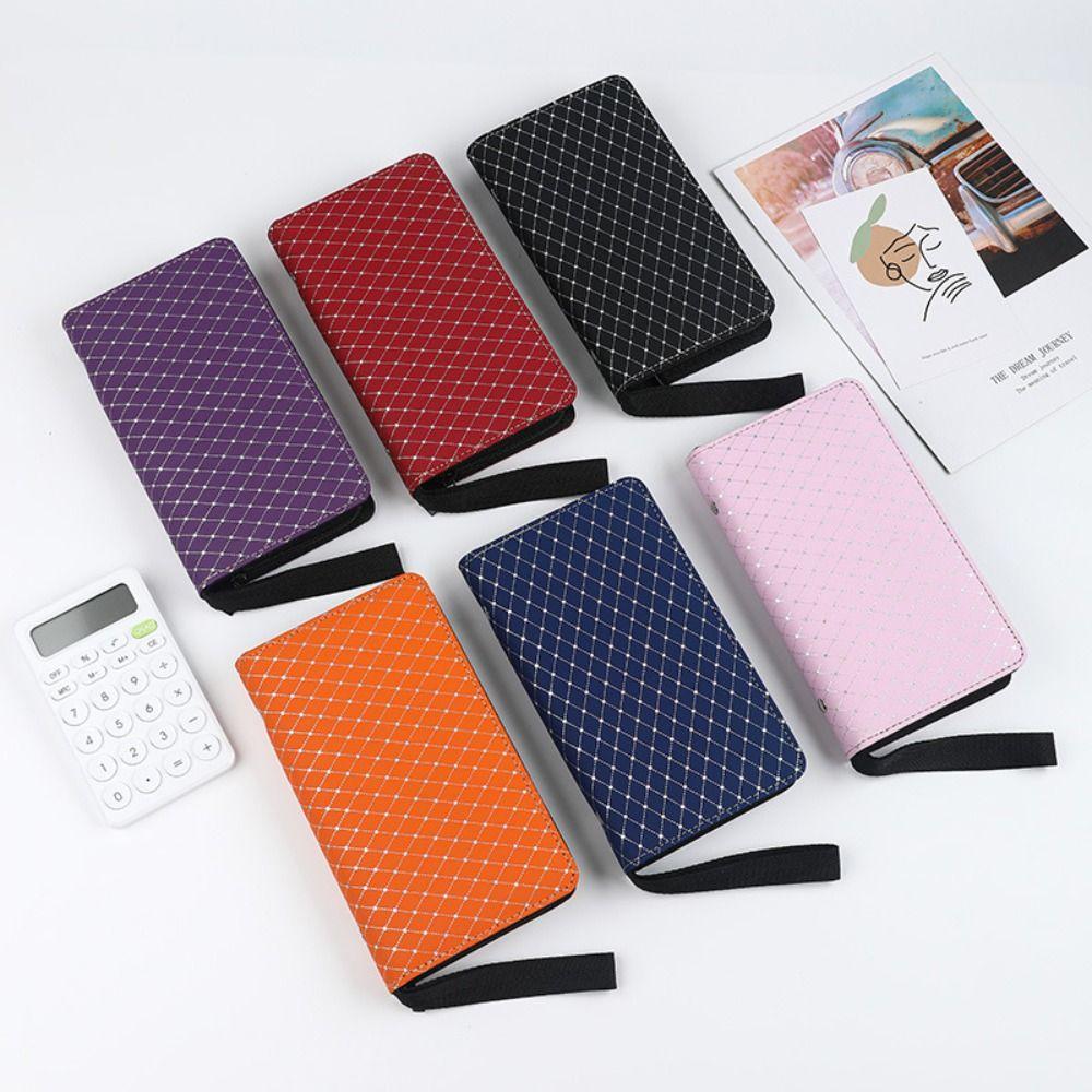 

Save Money Savings Challenges Book PU Currency Organizer Lovers фіолетовий