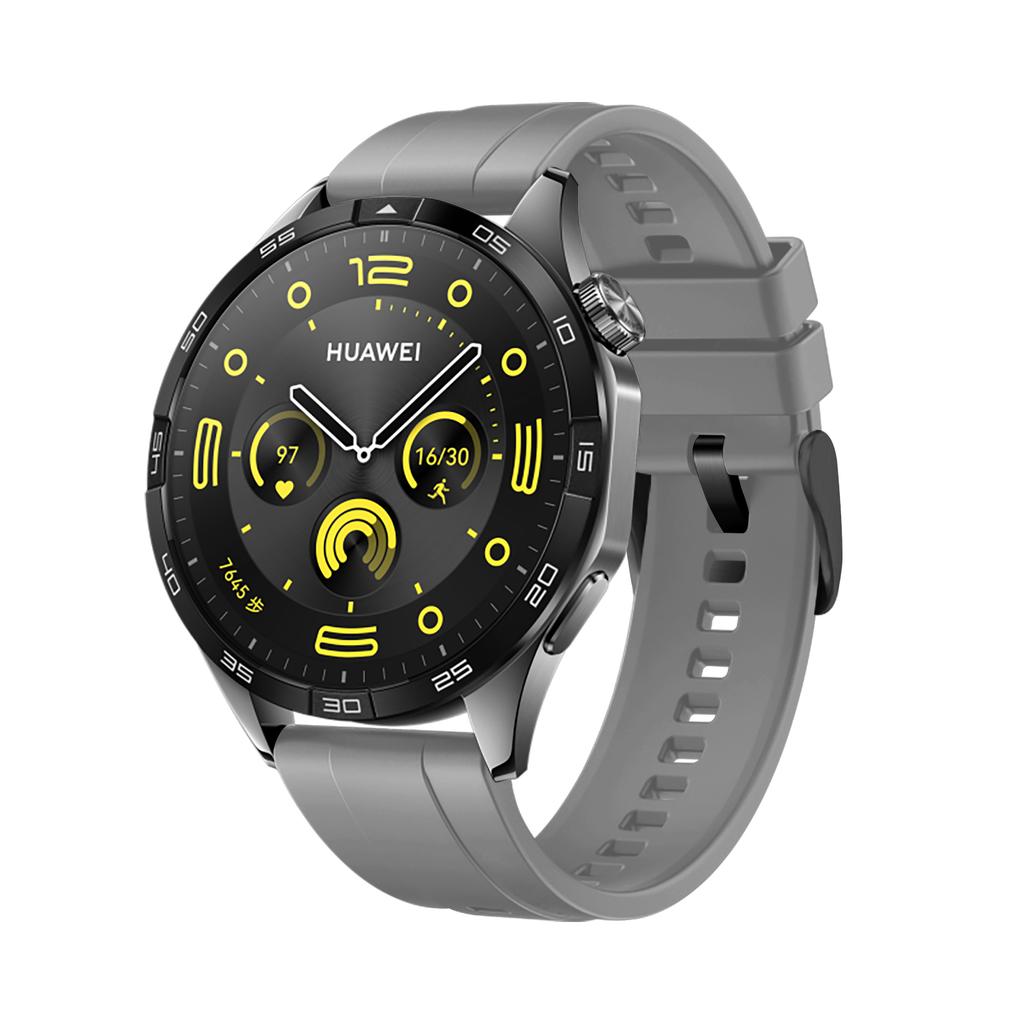 Official Silicone Strap for Huawei GT4 46mm Classic and Stylish 22mm Watch Strap Compatible with Huawei GT4 46mm Watch 22mm Band