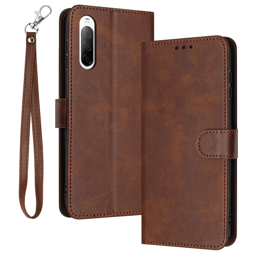 PU Leather Phone Case for Sony Xperia 10 IV 5G Mobile Phone Cover   Phone Stand Shell