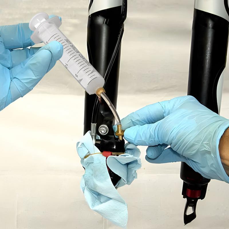 Hydraulisches Bremsentlüftungsset Langlebiges Fahrradbremsenentlüftungswerkzeug Mit 20ml Ölfüllwerkzeug Bremsentlüftungsset Für Faltrad Radfahren