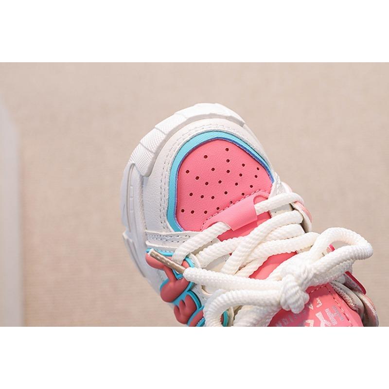 Children Children's Shoes Boy Daddy Shoes Girl Sports Shoes Spring and Autumn New Children's Non-slip Soft Sole Running Shoes
