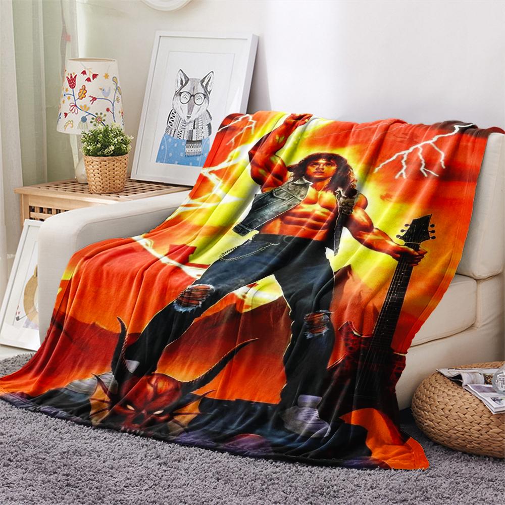 1 Stück Flanelldecke mit Cartoon-Druck, Hohe Qualität, Bequem für alle Jahreszeiten, Heimdekoration, Wärme und Komfort, Perfekt als Weihnachts- oder Geburtstagsgeschenk