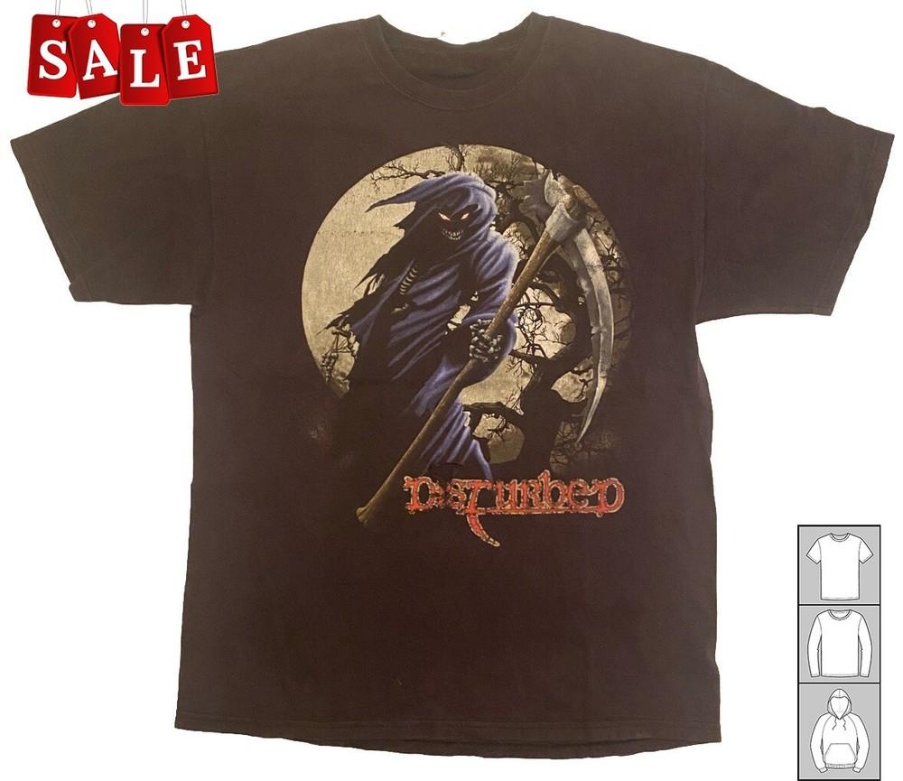 

New Disturbed Rock Band Gift For Fans Black S235XL TShirt WE724 Unisex T-Shirt XXL