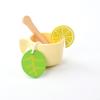 Montessori Wooden Tea Party Set for Kids Pretend Play Food Toy Set Kitchen Accessories Tea Time Party with Play Food for Girls